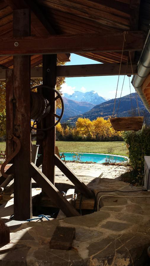 Bed and Breakfast L'Escale en Ubaye Saint-Pons  Exterior foto